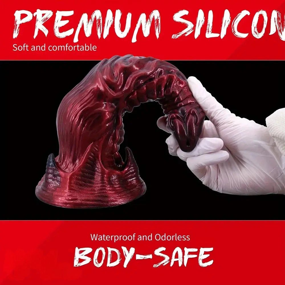 Dragon Scale Knotted Dildo - Knotted Dog Dildo