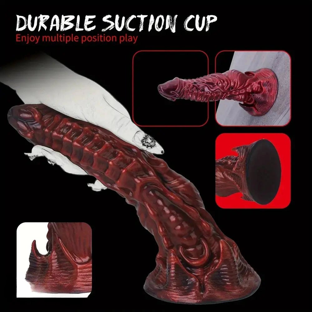 Dragon Scale Knotted Dildo - Knotted Dog Dildo