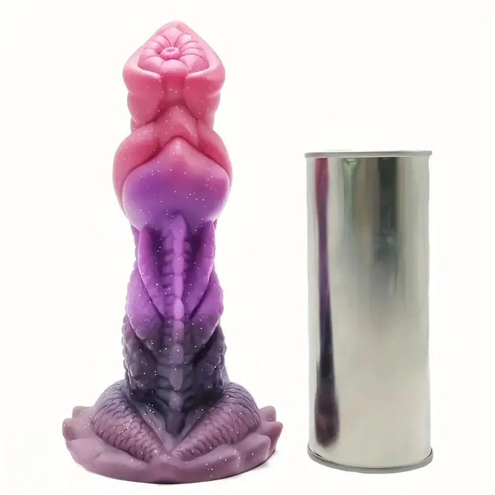 Dragon Scale Fantasy Dildo 7.78in - Monster Silicone Dildo