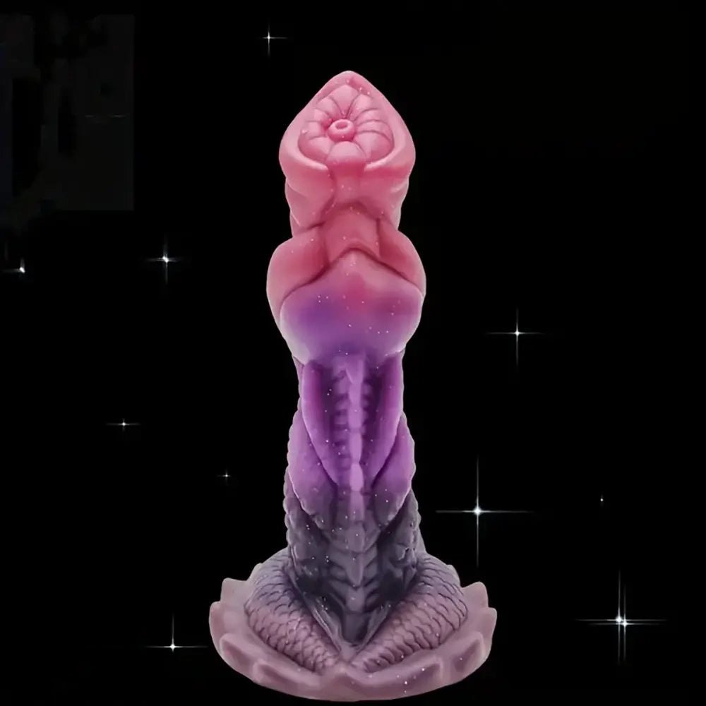 Dragon Scale Fantasy Dildo 7.78in - Monster Silicone Dildo