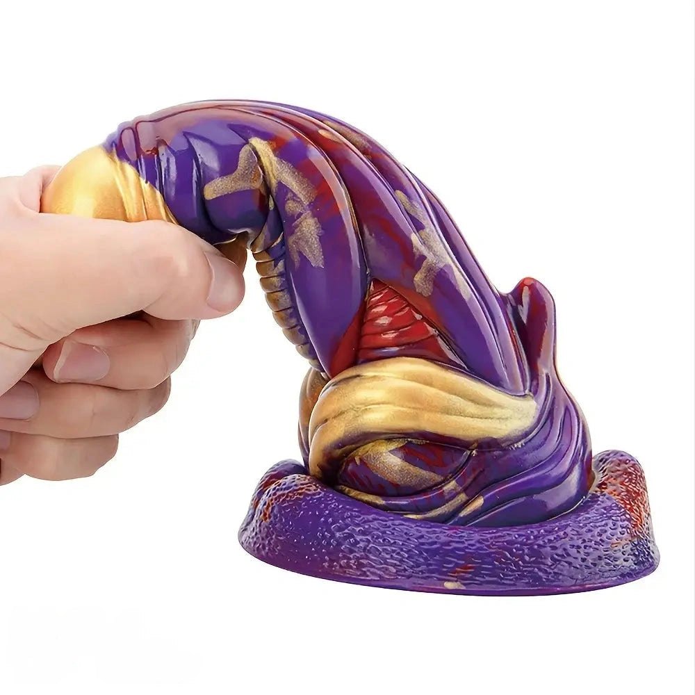 Dragon Scale Fantasy Dildo - Silicone Monster Dildo