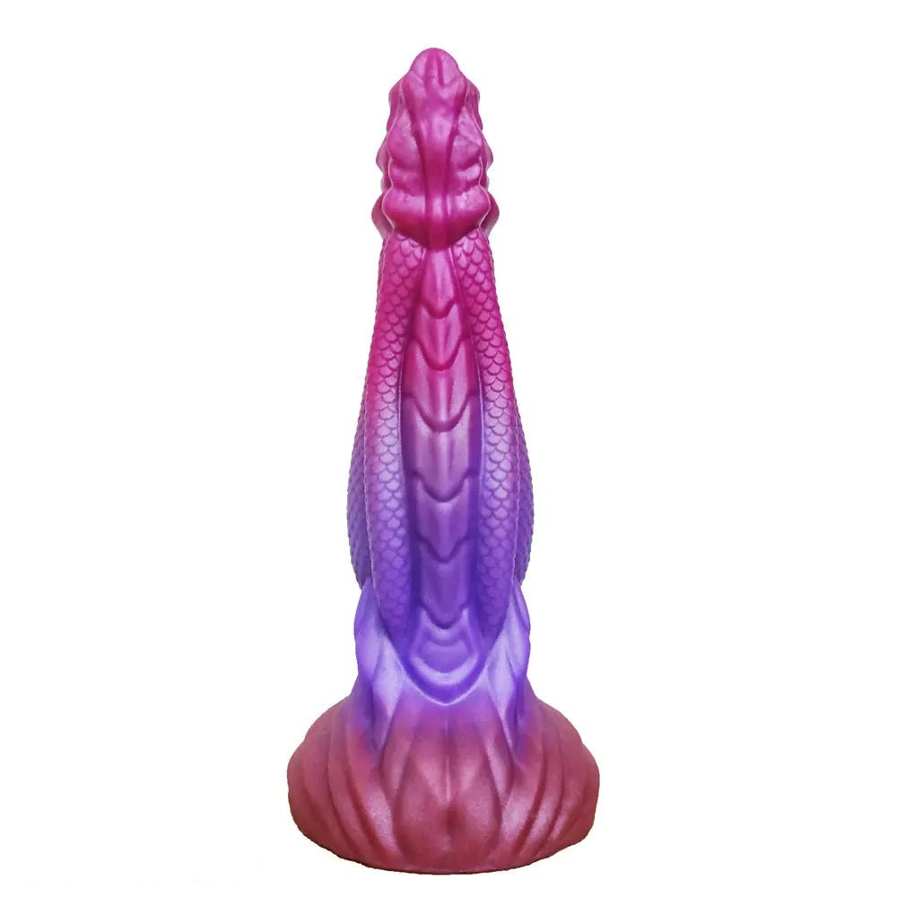 Dragon Scale Fantasy Dildo 8.86in - Silicone Monster Dildo