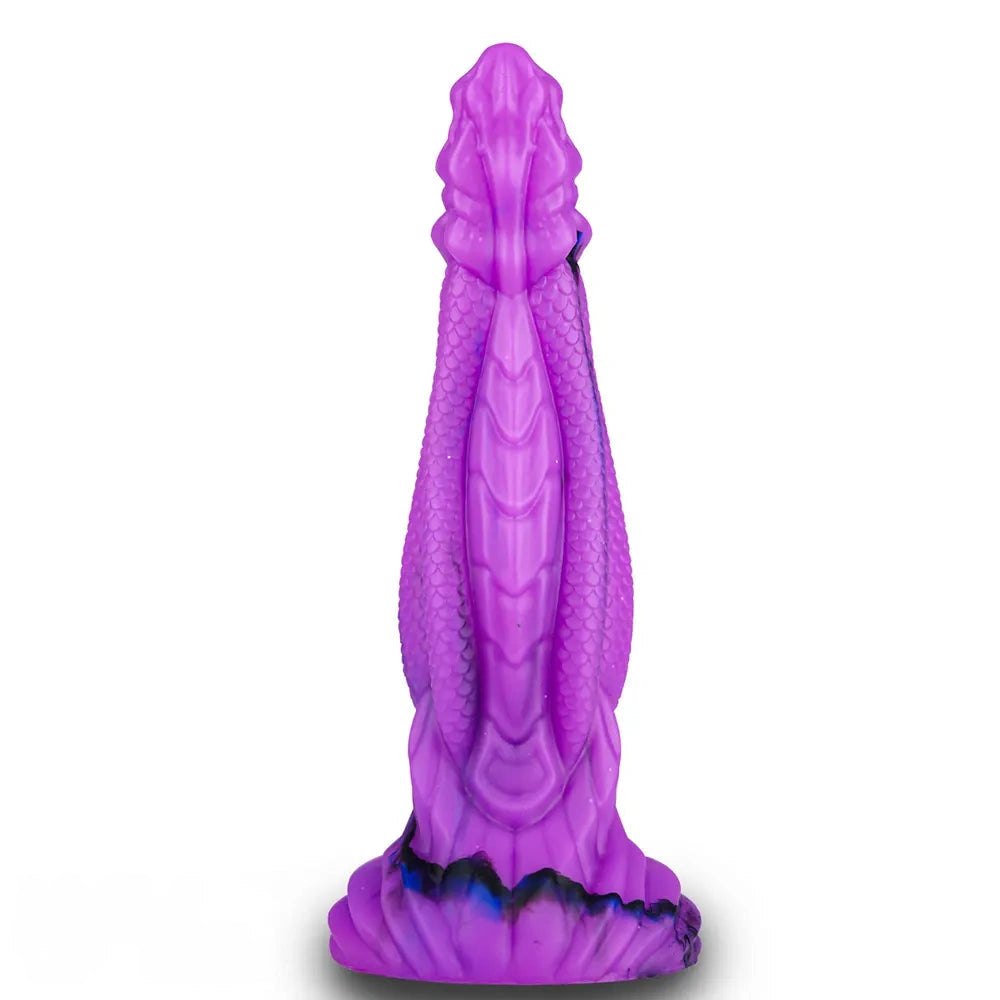 Dragon Scale Fantasy Dildo 8.86in - Silicone Monster Dildo