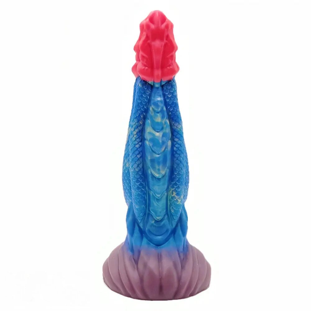 Dragon Scale Fantasy Dildo 8.86in - Silicone Monster Dildo