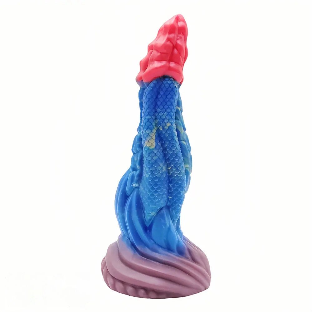 Dragon Scale Fantasy Dildo 8.86in - Silicone Monster Dildo