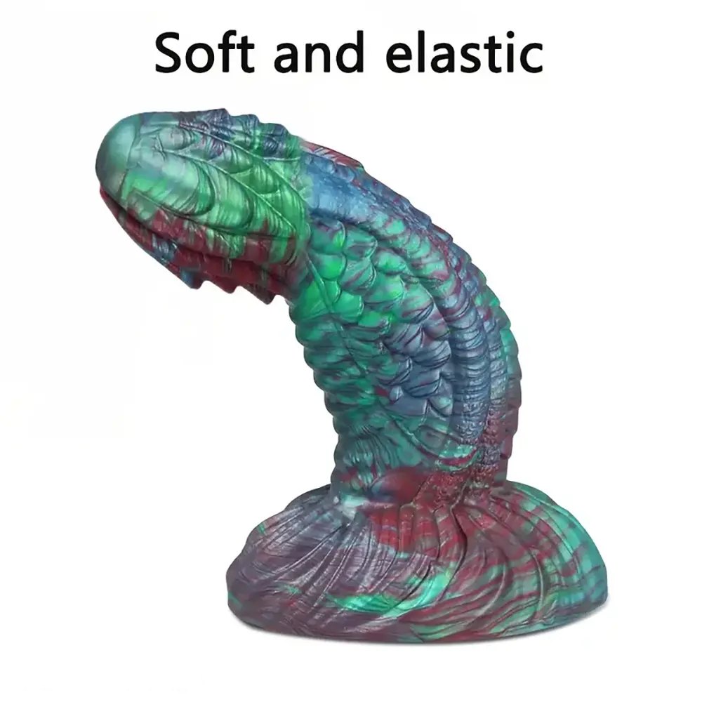 Dragon Scale Fantasy Dildo - Silicone Monster Dildo