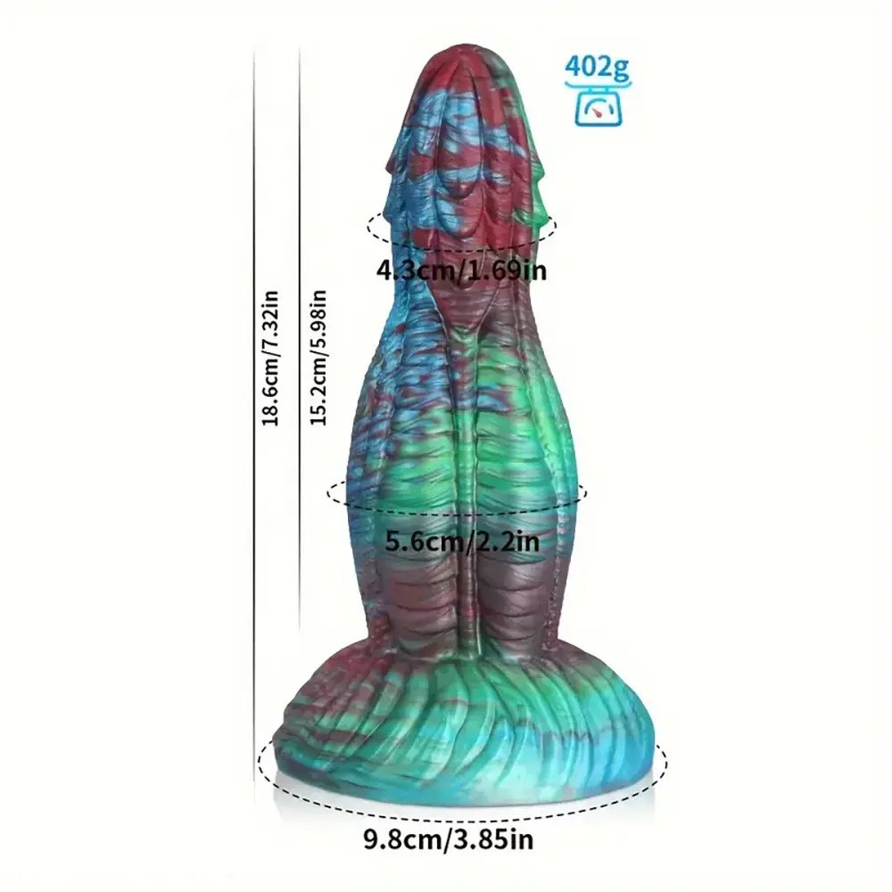 Dragon Scale Fantasy Dildo - Silicone Monster Dildo