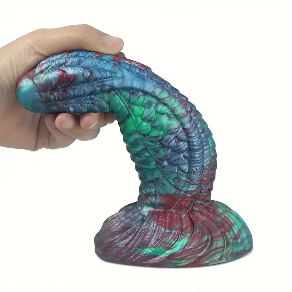 Dragon Scale Fantasy Dildo - Silicone Monster Dildo