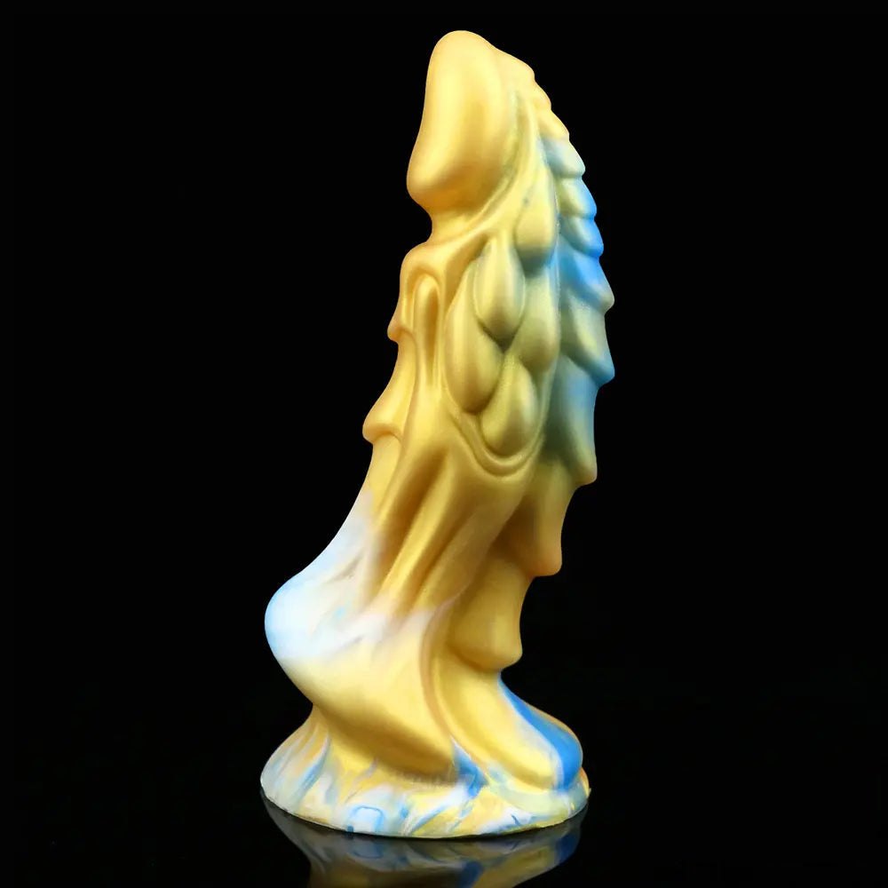 Dragon Scale Fantasy Dildo 7.67in - Silicone Dragon Dildo