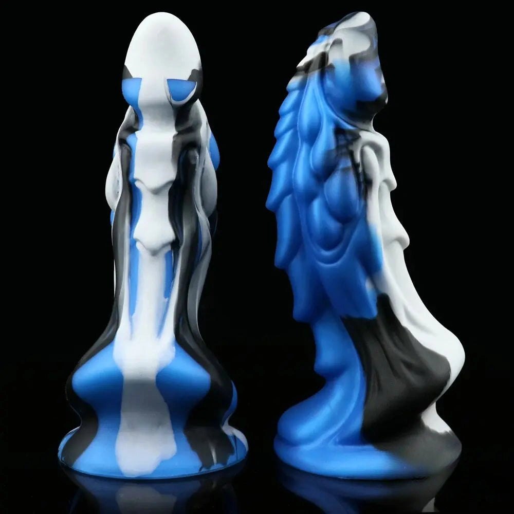 Dragon Scale Fantasy Dildo 7.67in - Silicone Dragon Dildo