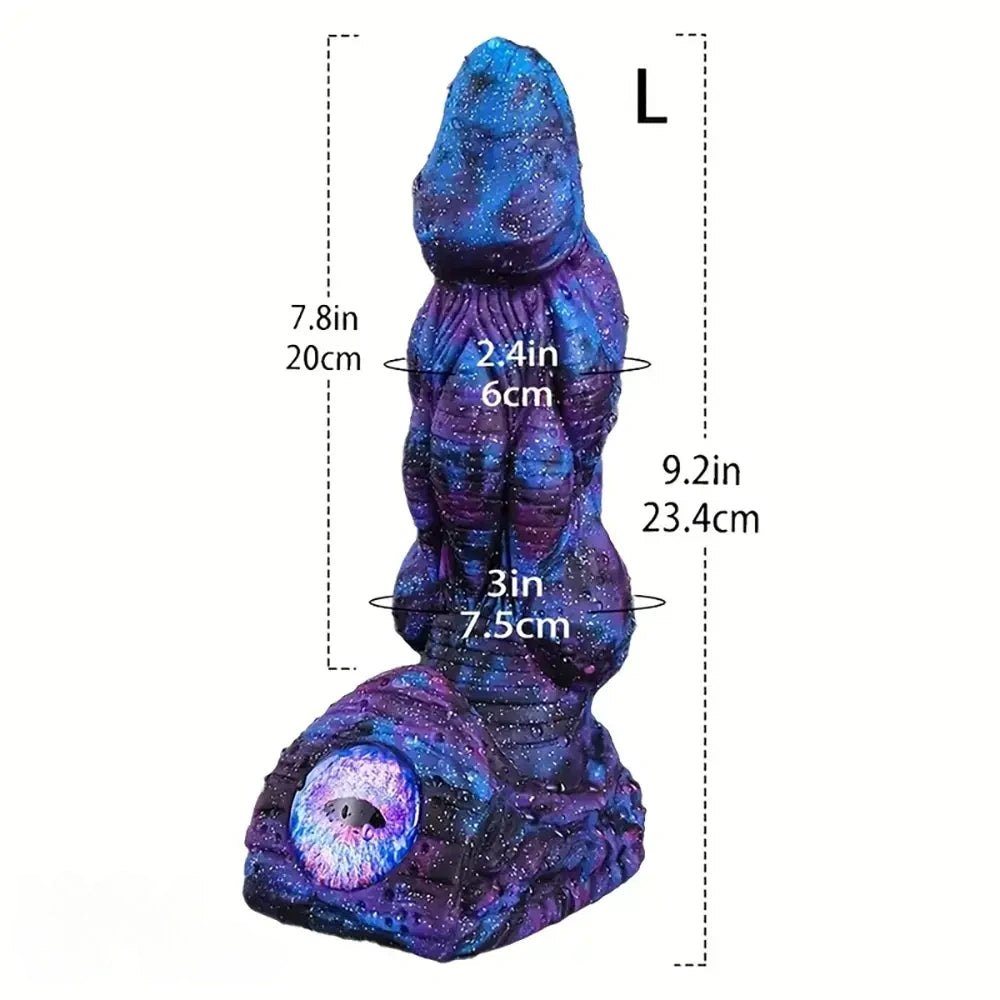 Dragon Scale Fantasy Dildo - Silicone Monster Dildo