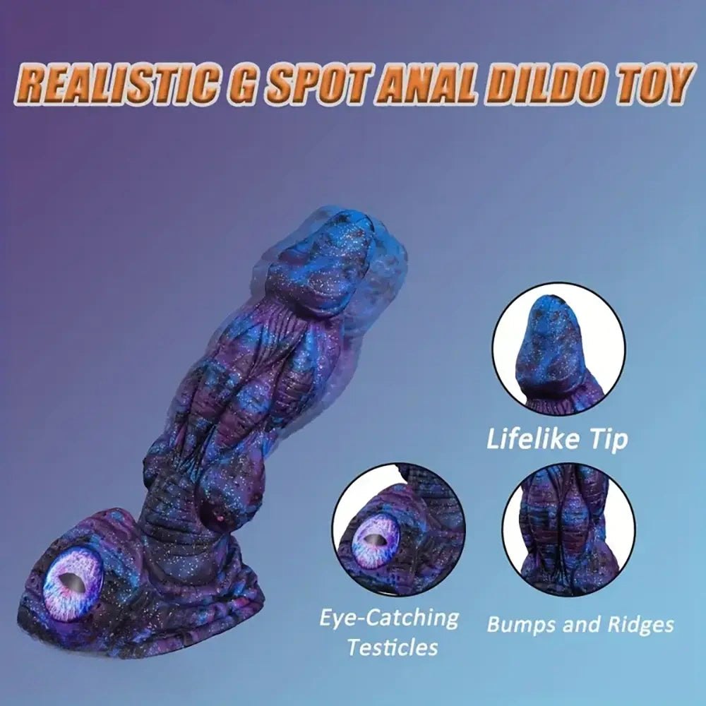 Dragon Scale Fantasy Dildo - Silicone Monster Dildo