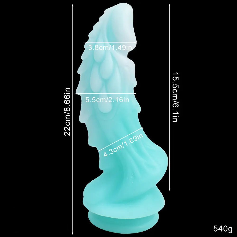 Dragon Scale Fantasy Dildo - Silicone Monster Dildo