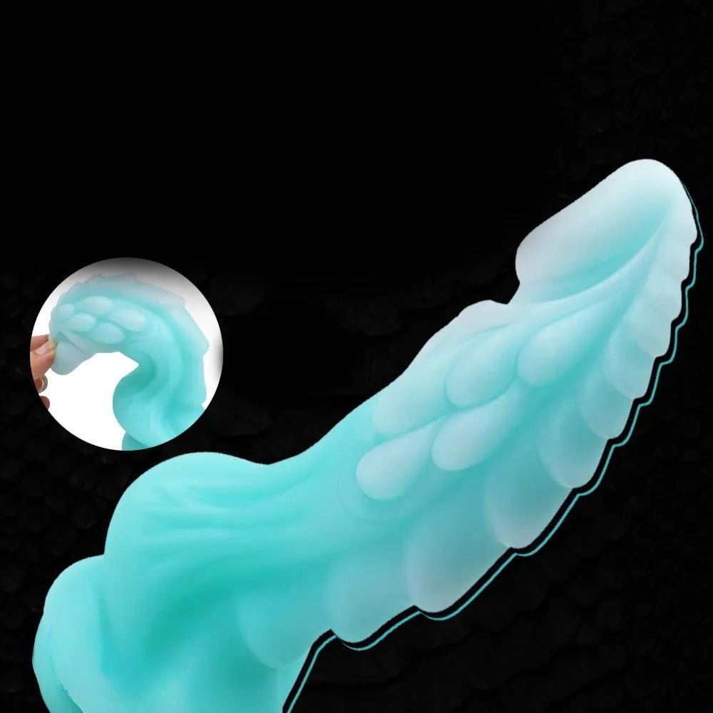 Dragon Scale Fantasy Dildo - Silicone Monster Dildo