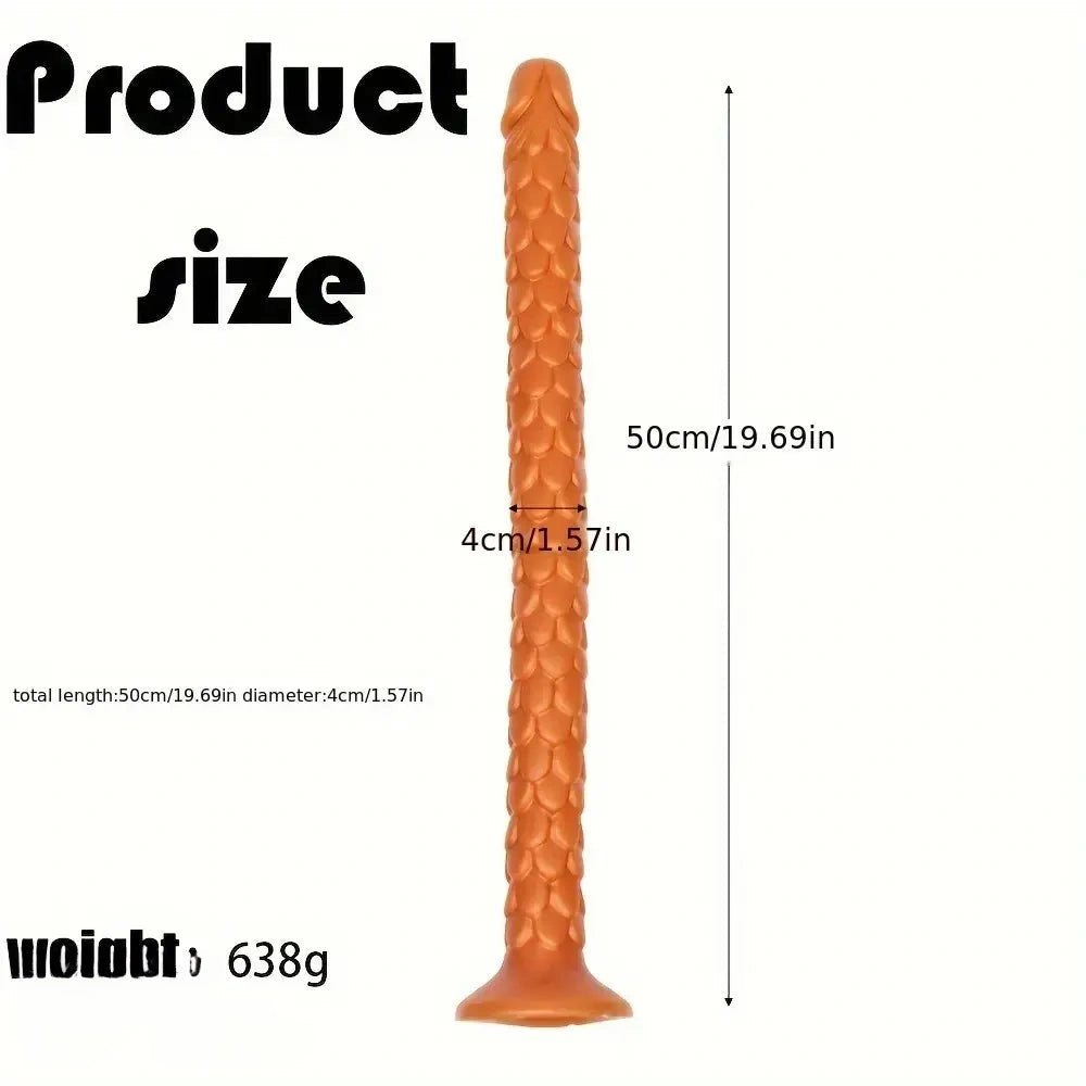 Dragon Scale Fantasy Dildo - Silicone Monster Dildo