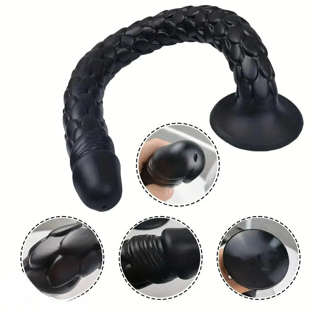Dragon Scale Fantasy Dildo - Silicone Monster Dildo