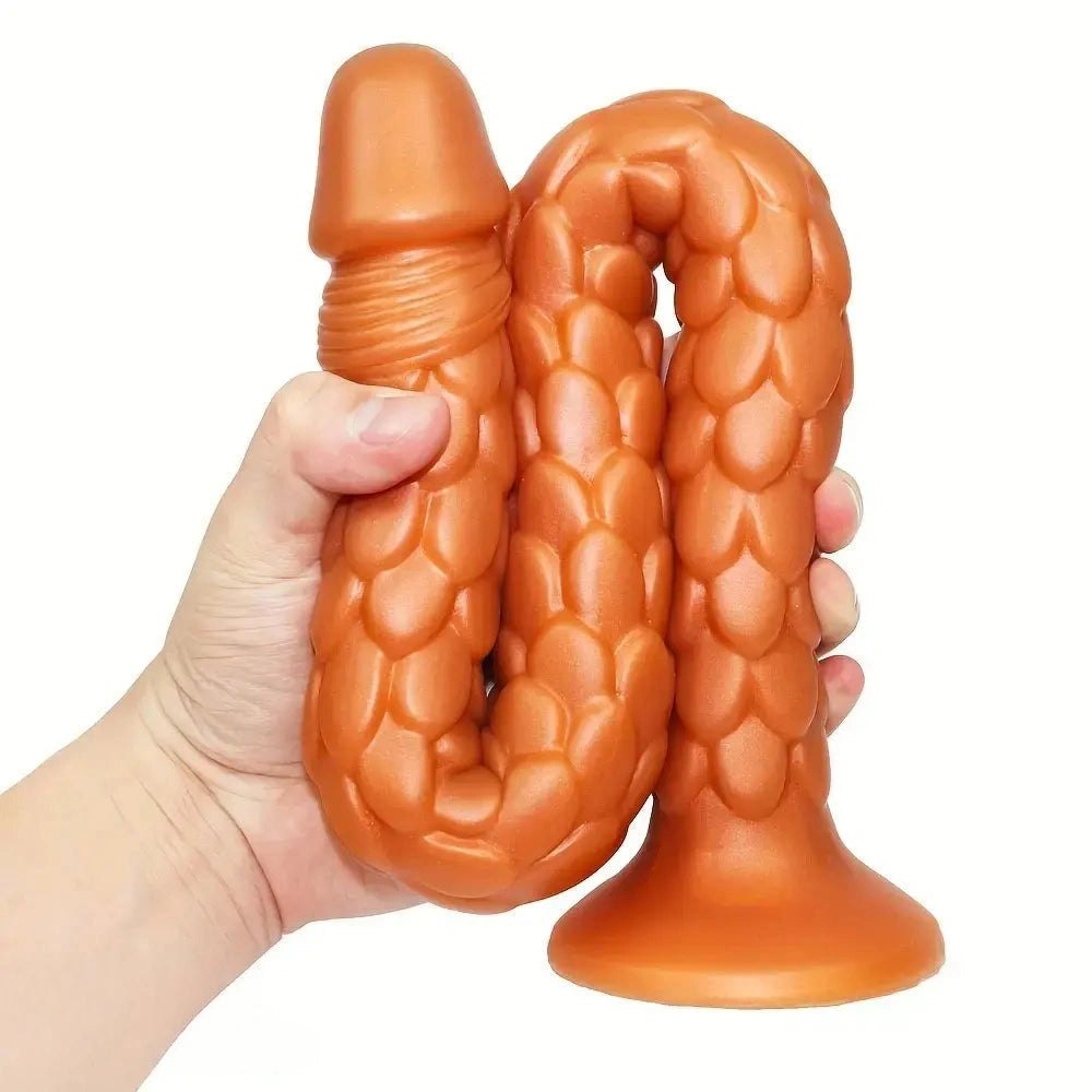 Dragon Scale Fantasy Dildo - Silicone Monster Dildo