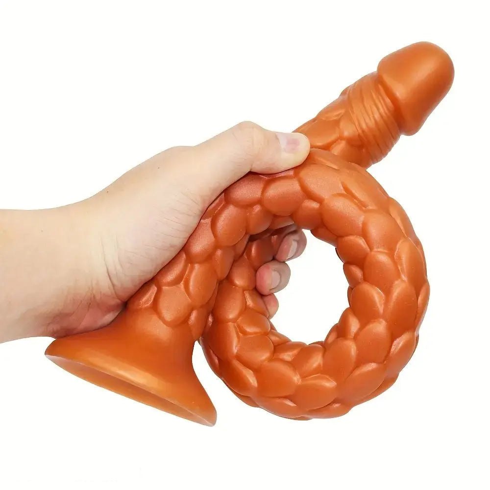 Dragon Scale Fantasy Dildo - Silicone Monster Dildo