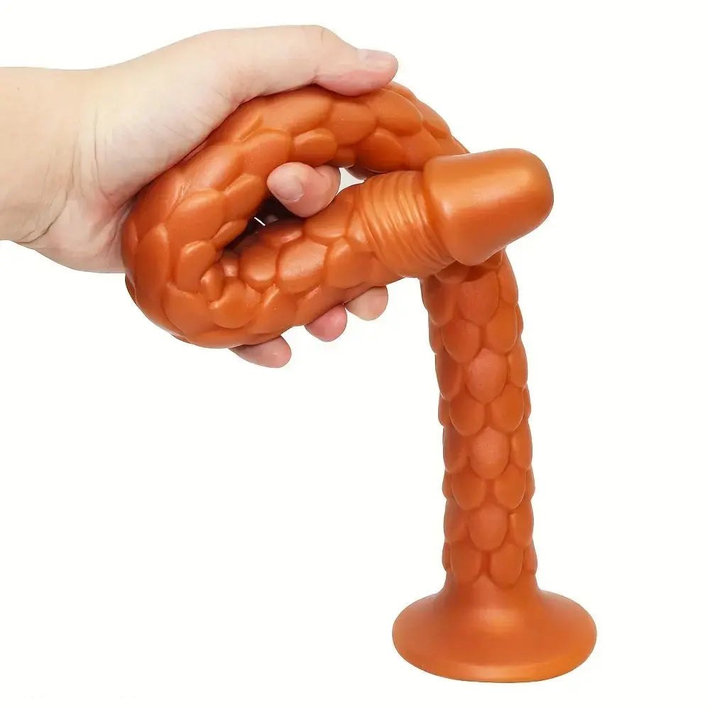 Dragon Scale Fantasy Dildo - Silicone Monster Dildo