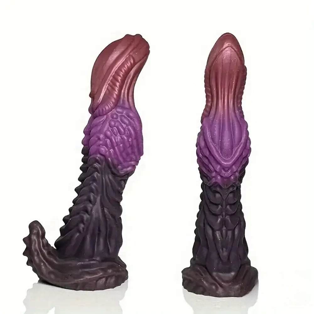 Dragon Scale Fantasy Dildo 9in - Silicone Monster Dildo