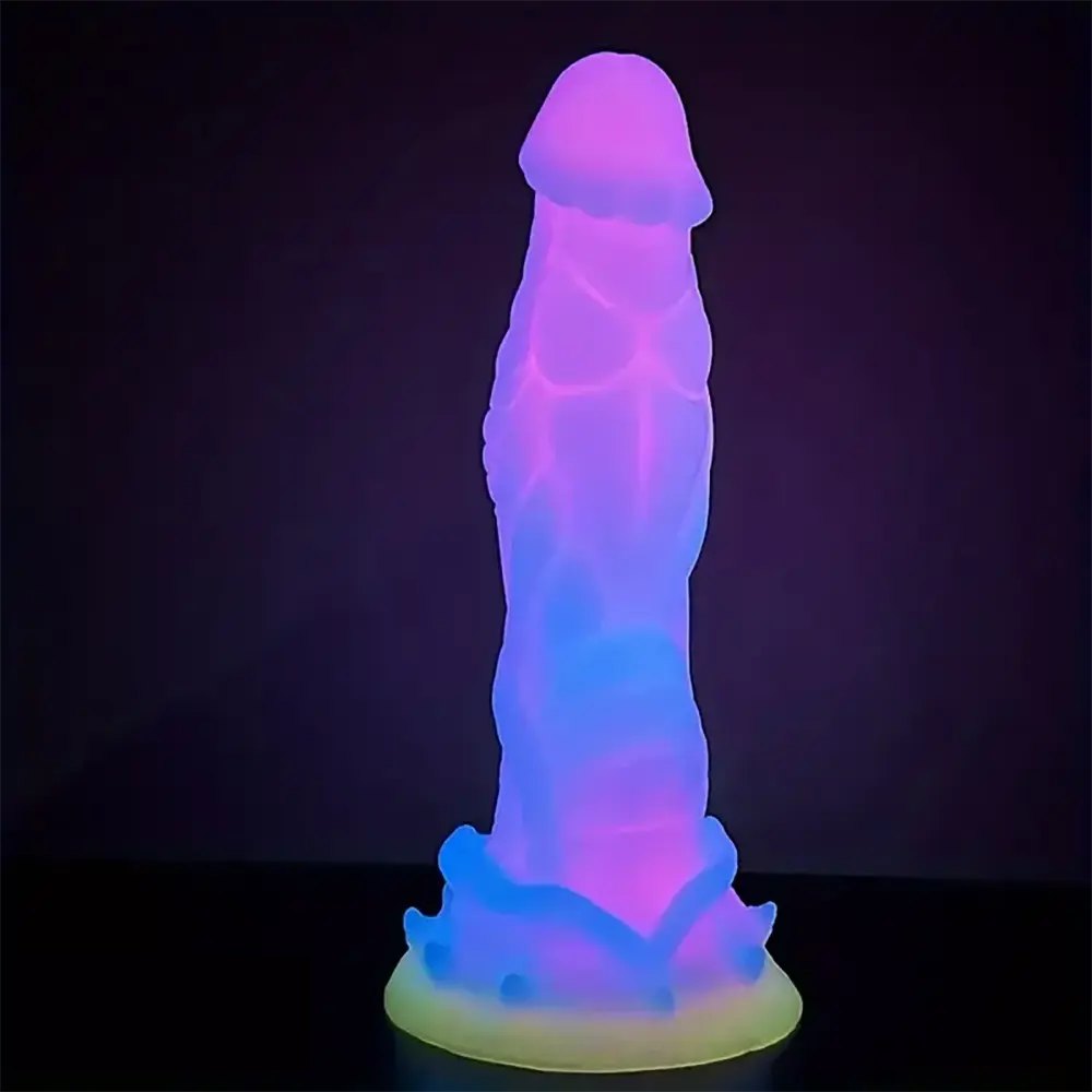 Dragon Scale Fantasy Dildo 8.66 in - Silicone Monster Dildo