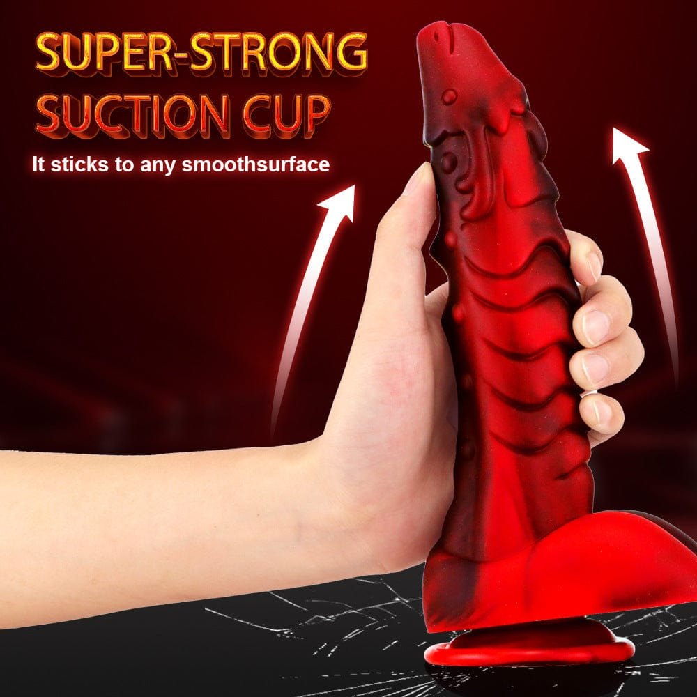 Dragon Scale Suction Cup Dildo - Fantasy Dildo