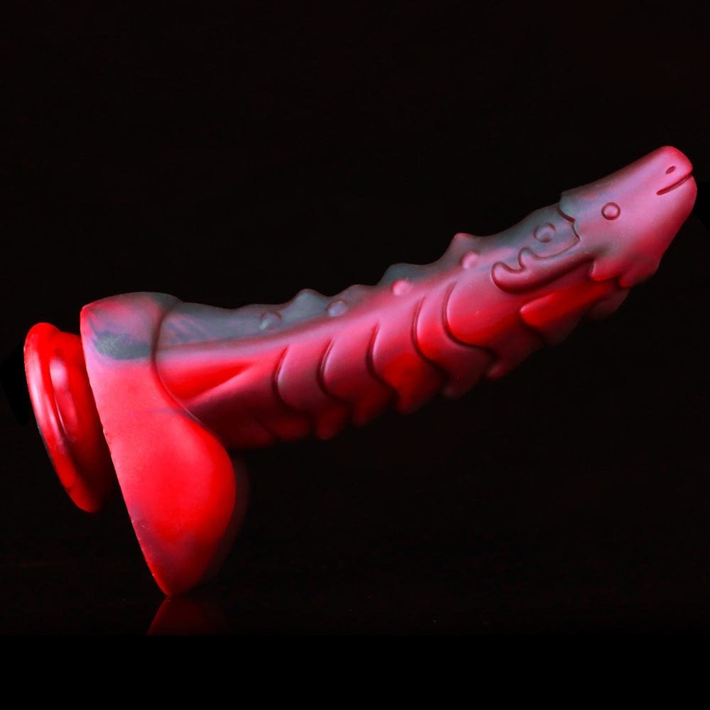 Dragon Scale Suction Cup Dildo - Fantasy Dildo