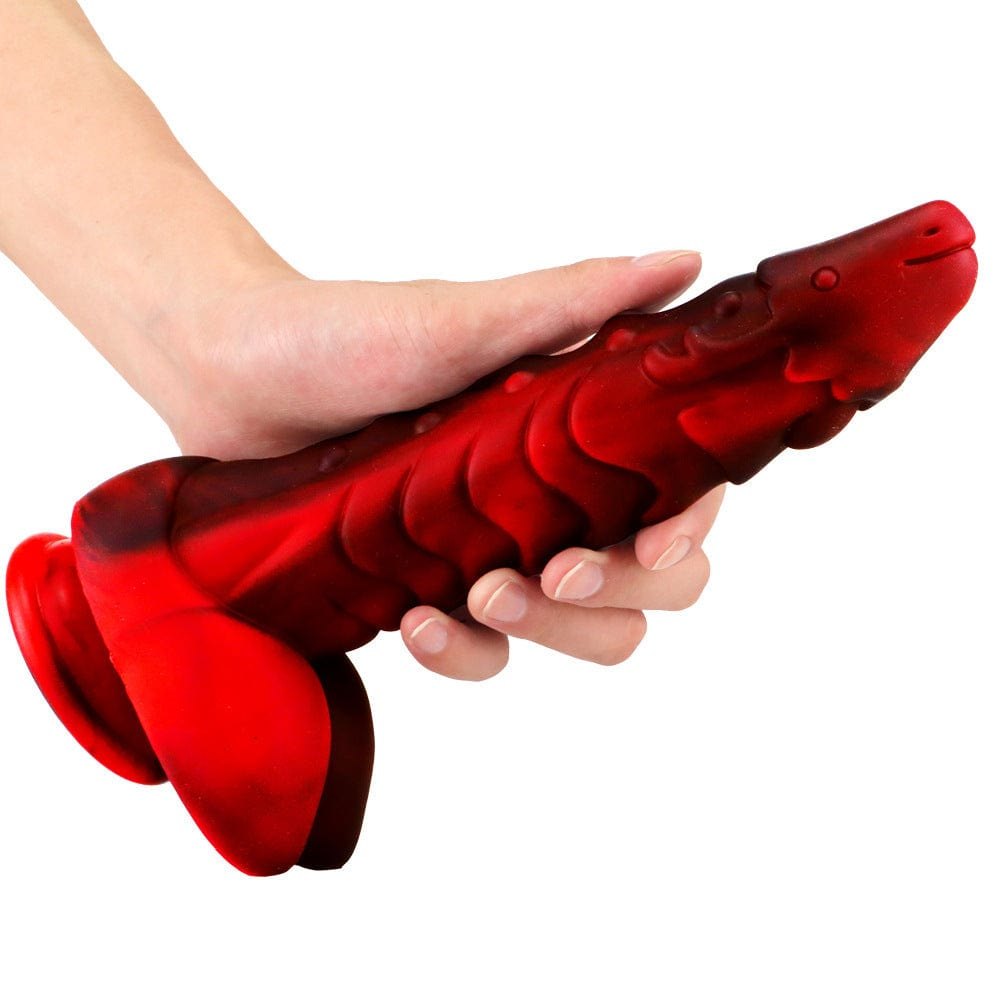 Dragon Scale Suction Cup Dildo - Fantasy Dildo