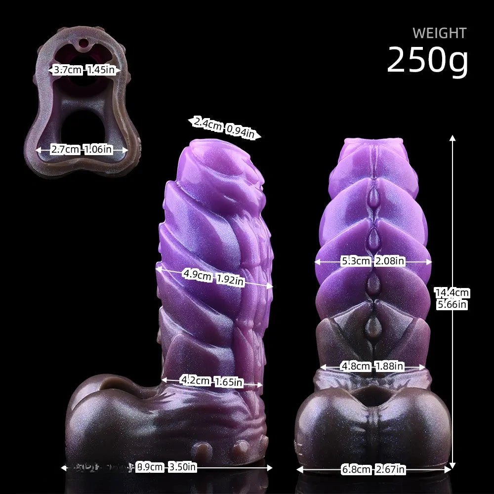 Dragon Spike Fantasy Dildo - Silicone Fantasy Dildo