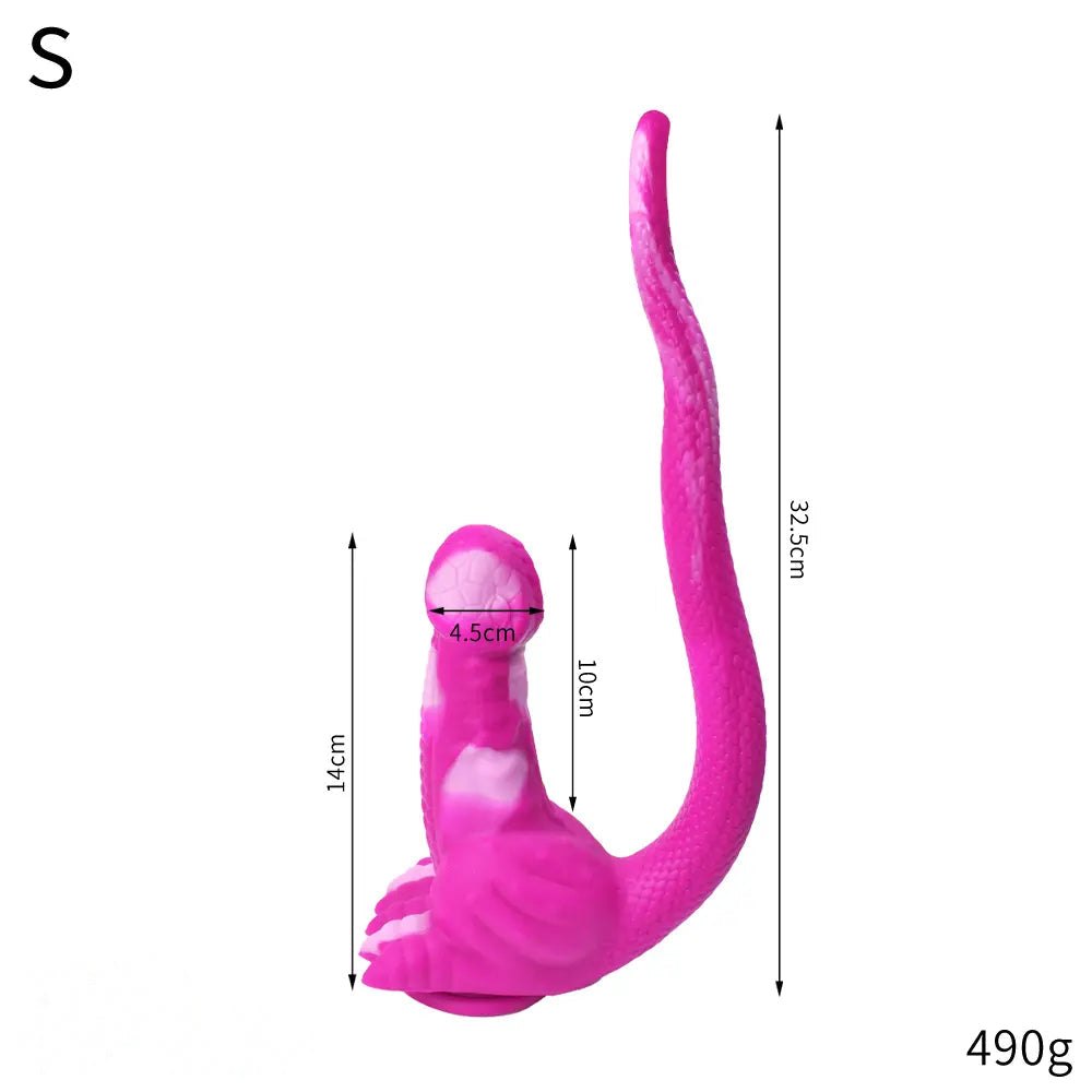 Dragon Tail Fantasy Dildo - Silicone Monster Dildo