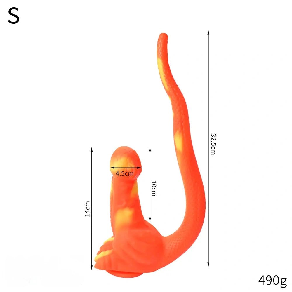 Dragon Tail Fantasy Dildo - Silicone Monster Dildo
