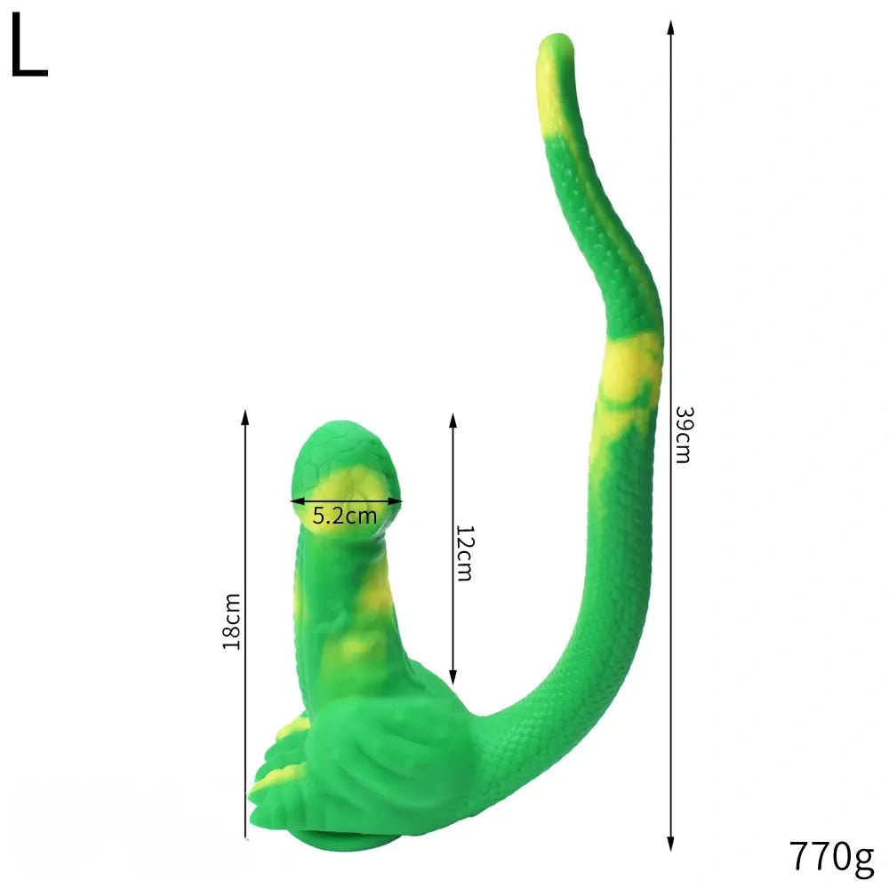 Dragon Tail Fantasy Dildo - Silicone Monster Dildo