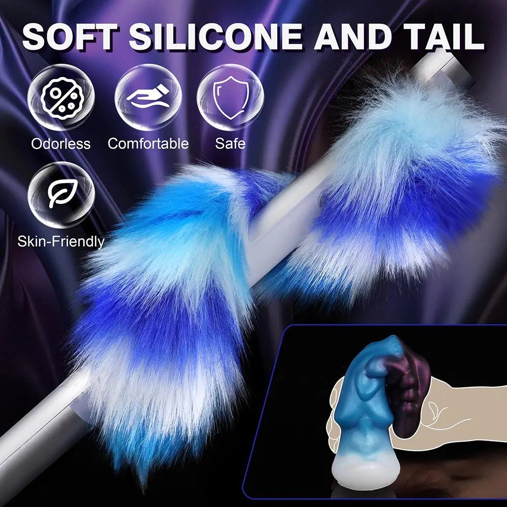 Dragon Tail Fantasy Dildo - Dragon Scale Monster Dildo