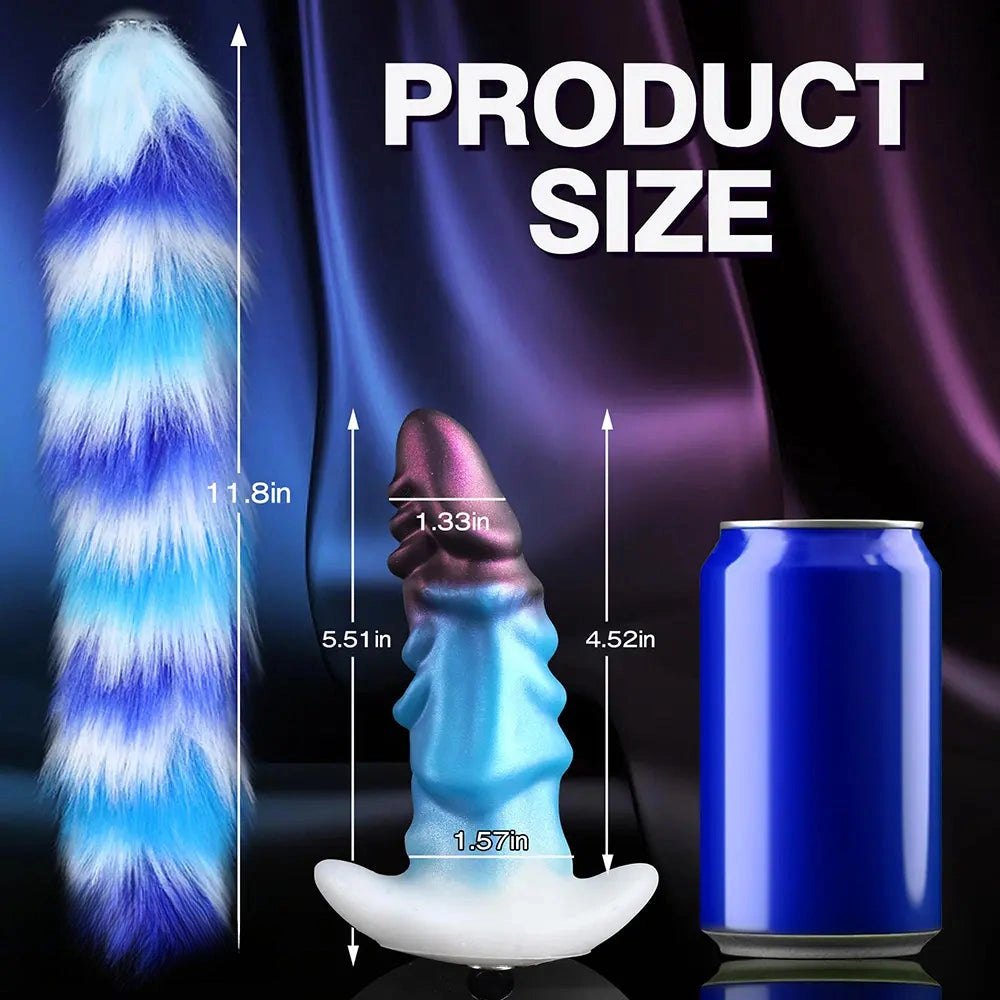 Dragon Tail Fantasy Dildo - Dragon Scale Monster Dildo