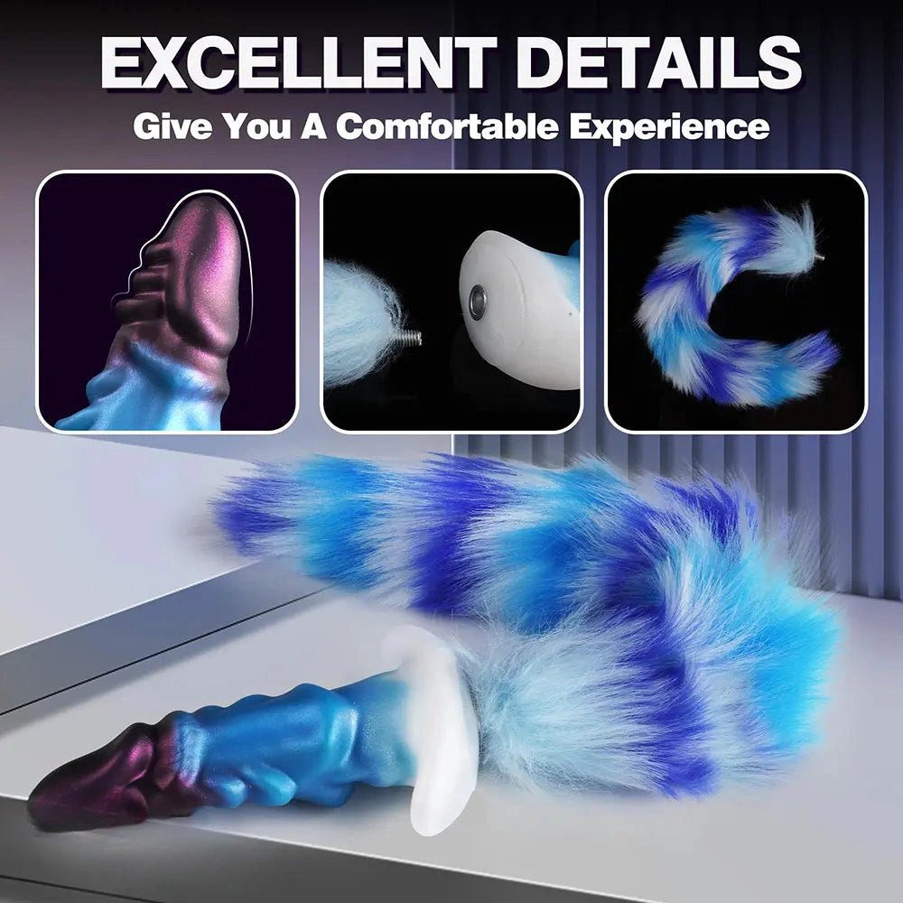 Dragon Tail Fantasy Dildo - Dragon Scale Monster Dildo