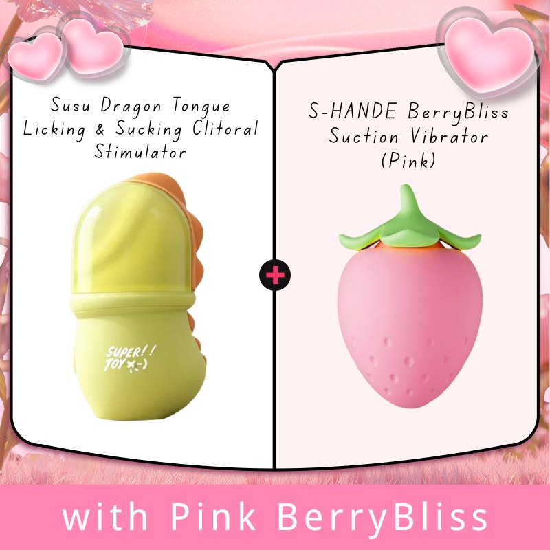 Dragon Tongue Clit Stimulator - Licking and Sucking Toy