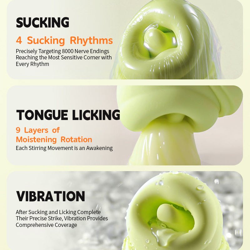 Dragon Tongue Clit Stimulator - Licking and Sucking Toy
