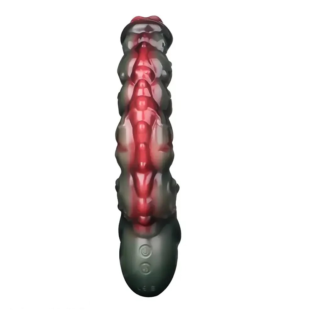 Draped Fantasy Dildo 9.1 in - Monster Fantasy Dildo