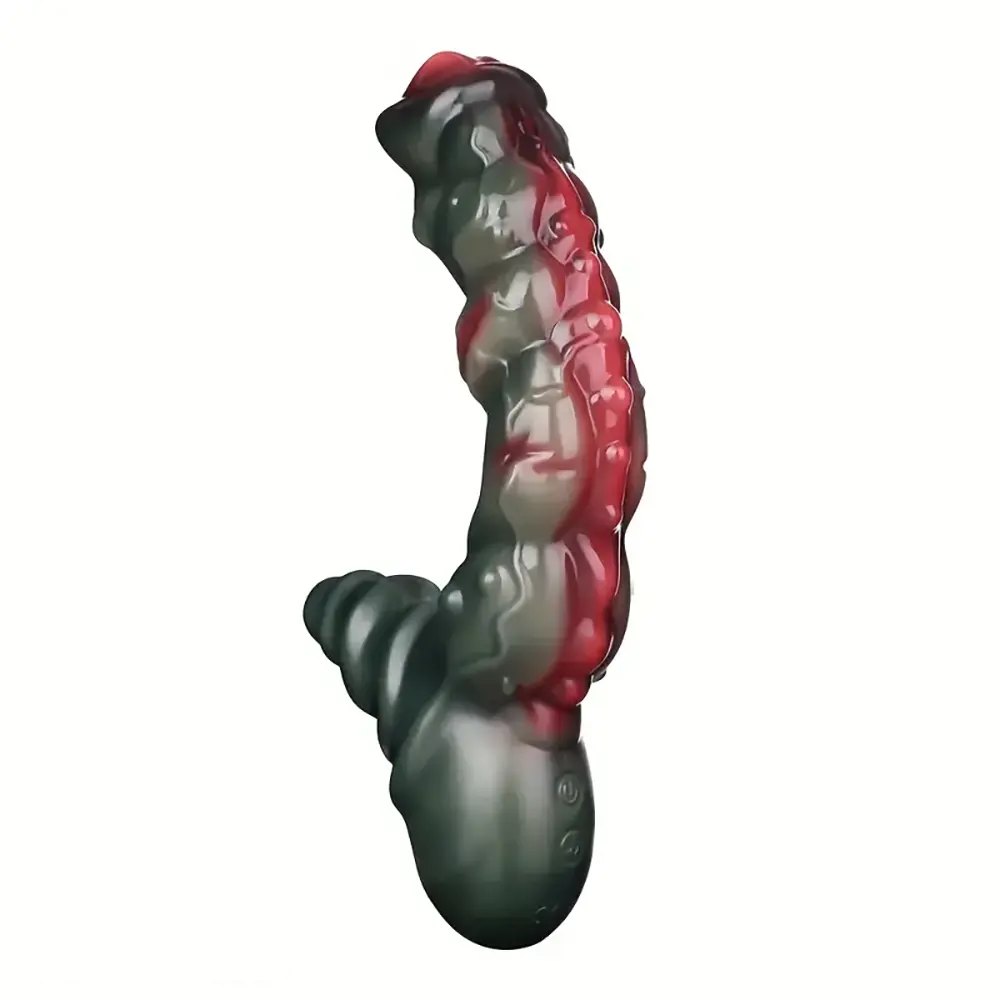 Draped Fantasy Dildo 9.1 in - Monster Fantasy Dildo