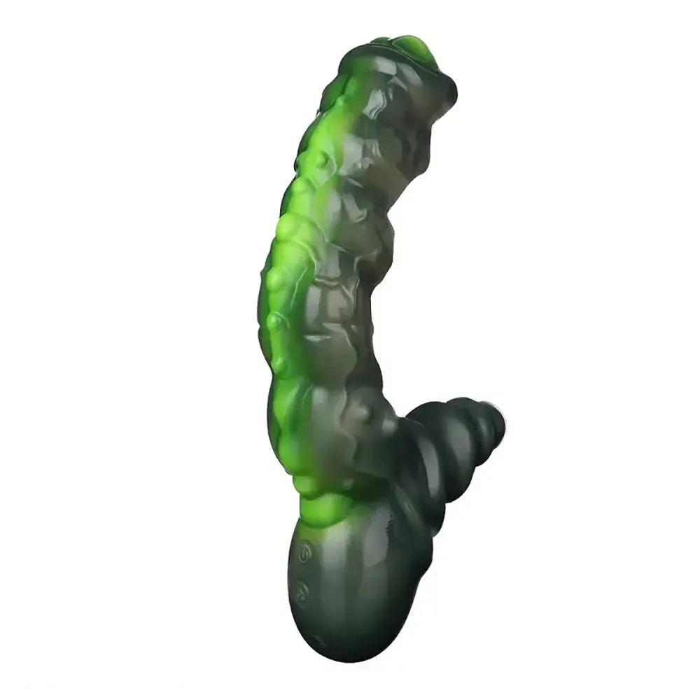 Draped Fantasy Dildo 9.1 in - Monster Fantasy Dildo