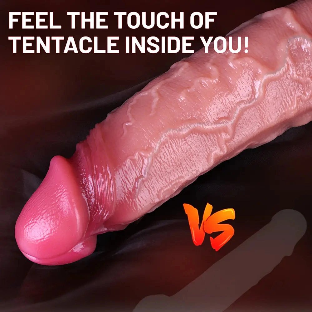 Dual Density Realistic Dildo - Curved G-Spot Dildo