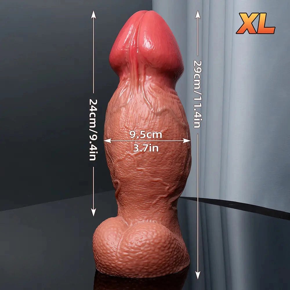 Dual Density Multi-Size Dildo - Realistic Silicone Dildo
