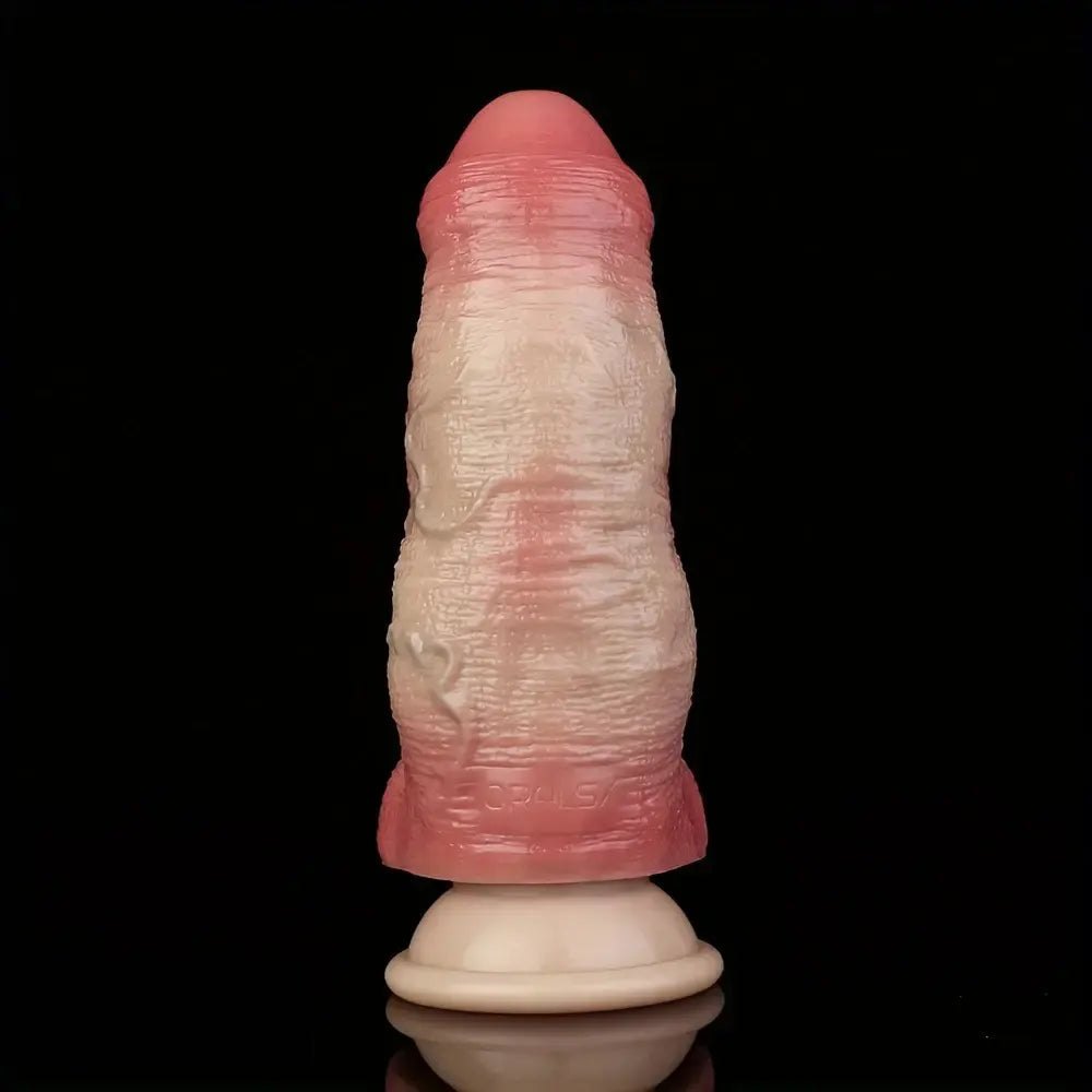Dual Density Thick Dildo 6.69 in - Big Silicone Dildo