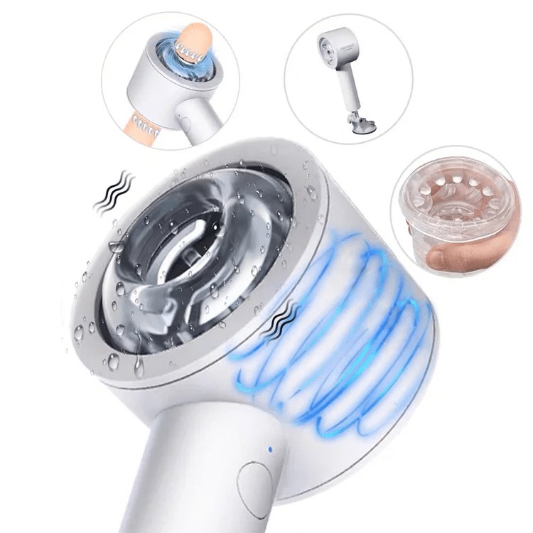 Dual-End Telescopic Handheld Cup - Automatic Male Masturbator