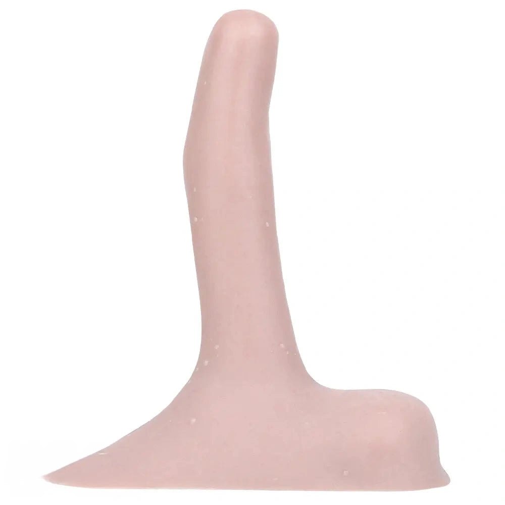 Dual Foot Base Realistic Dildo 7 in - Realistic G-Spot Dildo
