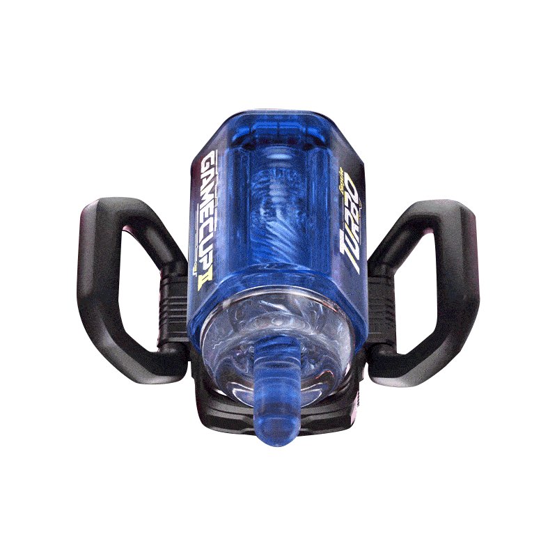 Dual-Grip Turbo Suction Stroker - Male Masturbator