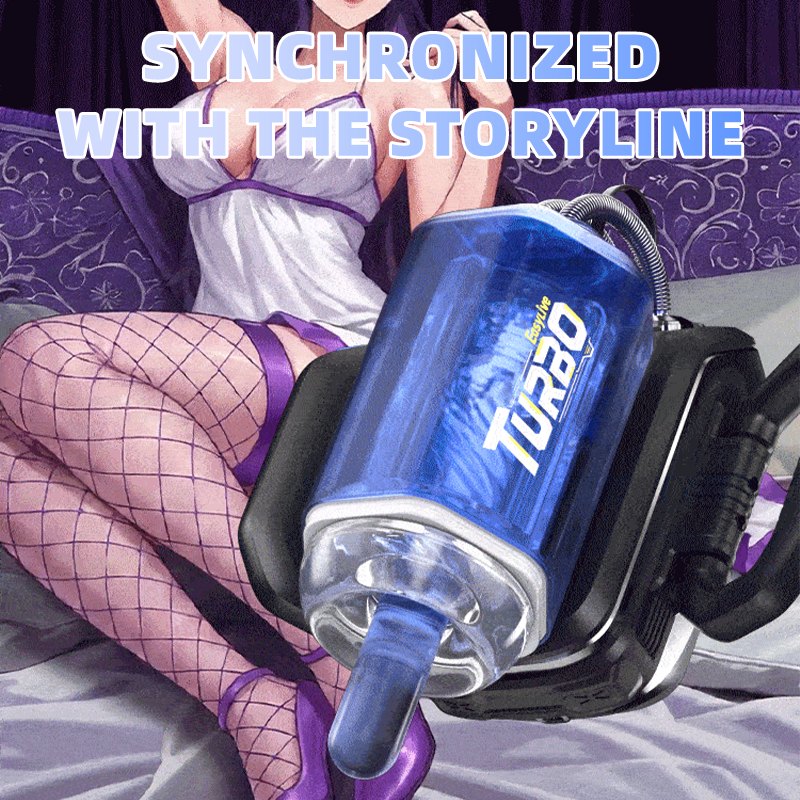 Dual-Grip Turbo Suction Stroker - Male Masturbator