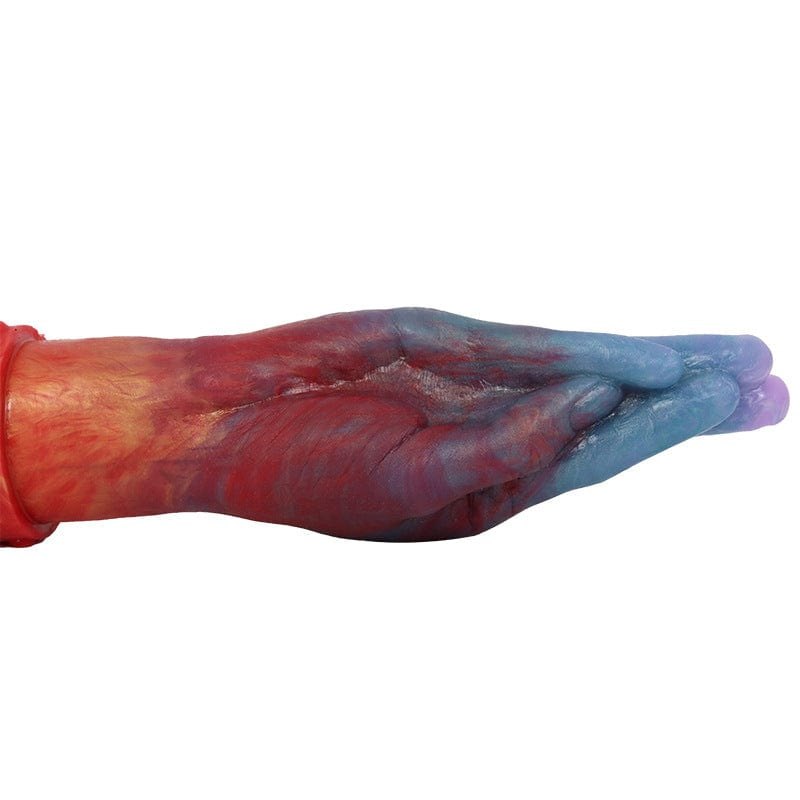 Dual Hand Fantasy Dildo - Sculptural Silicone Dildo
