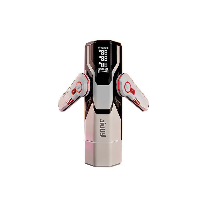Dual-Handle Rotating Heat Stroker - Male Masturbator