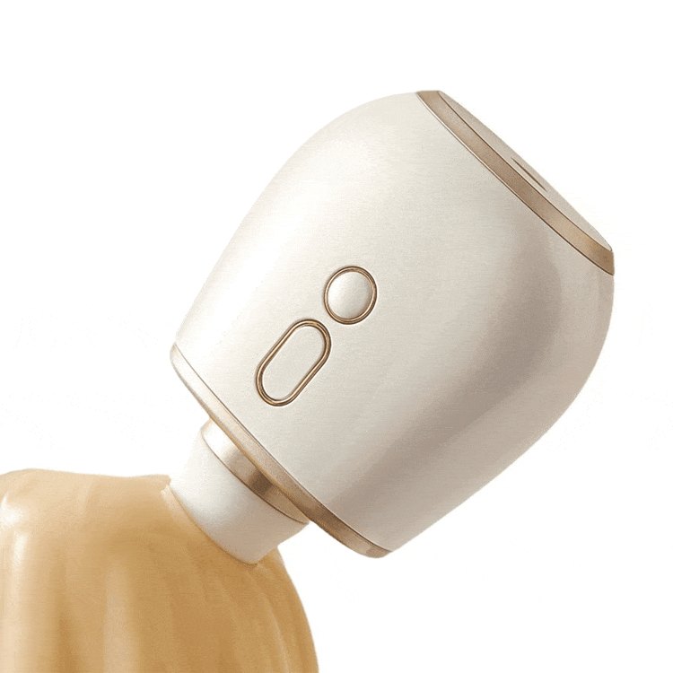 Dual-Head Clit Suction Vibrator - Perfume Bottle Design